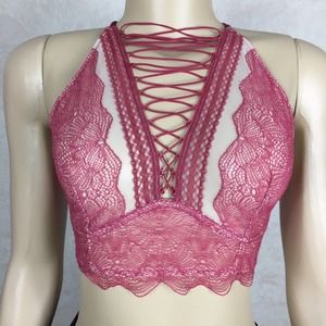 Victoria’s Secret Pink and Nude Strappy Bralette
